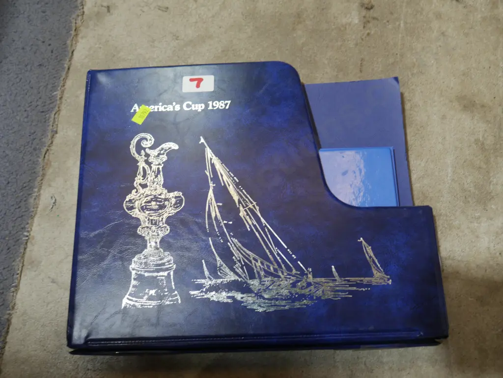 America's cup 1987 stamp sets Image 1++