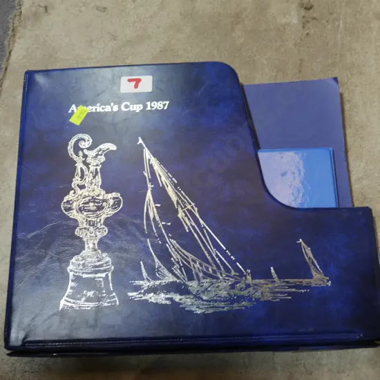 America's cup 1987 stamp sets