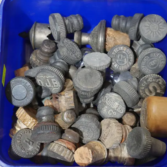 Stoppers for antique bottles