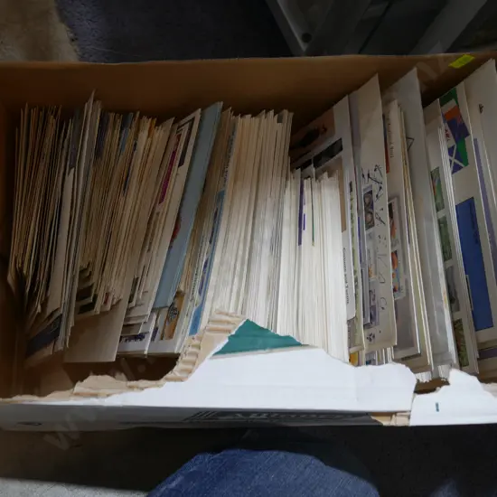 Large quantity of first-day covers