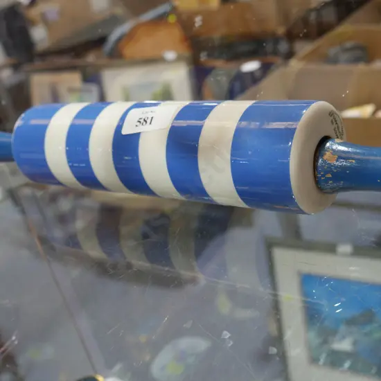 Cornishware rolling pin