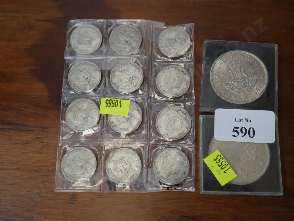 Pre decimal NZ Coins Image 1++