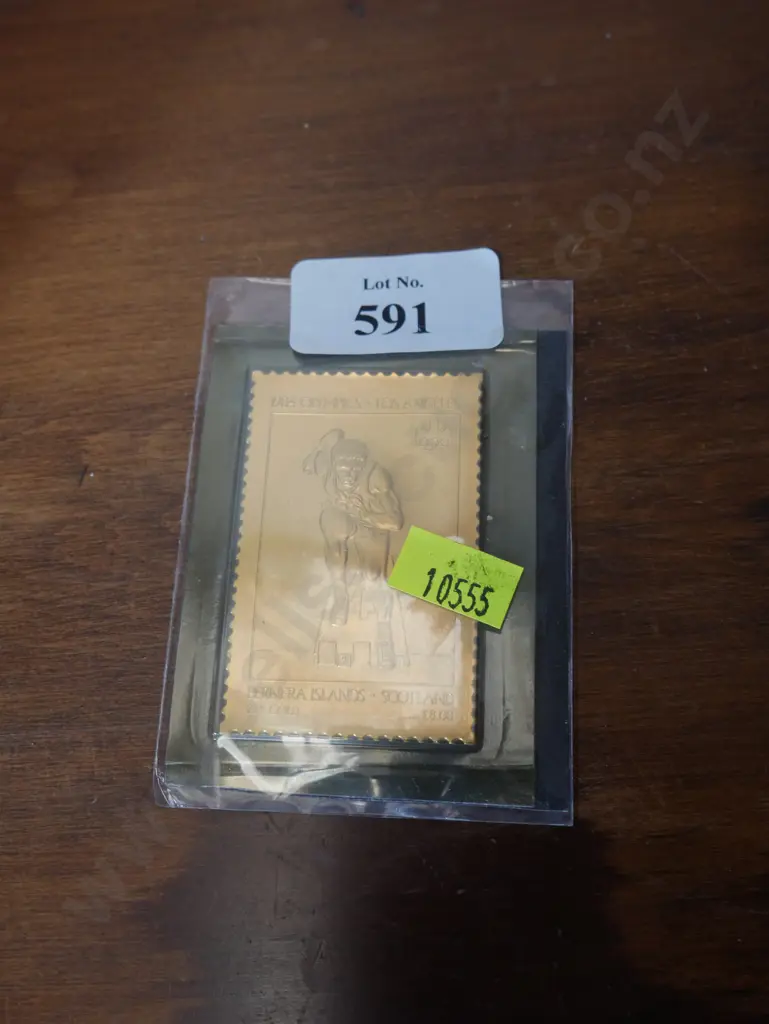 1984 Olympics Los Angeles gold stamp Image 1++