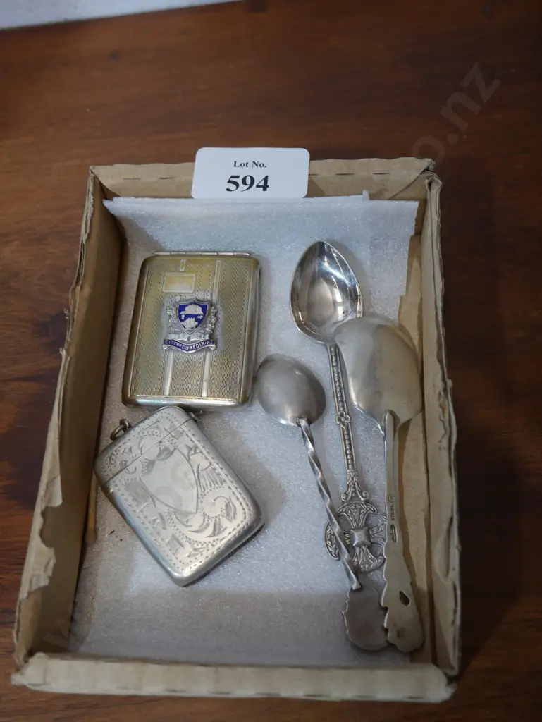 Sterling and silver plated items Image 1++