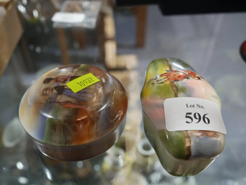 2 Bayreuth trinket pots Image 1++