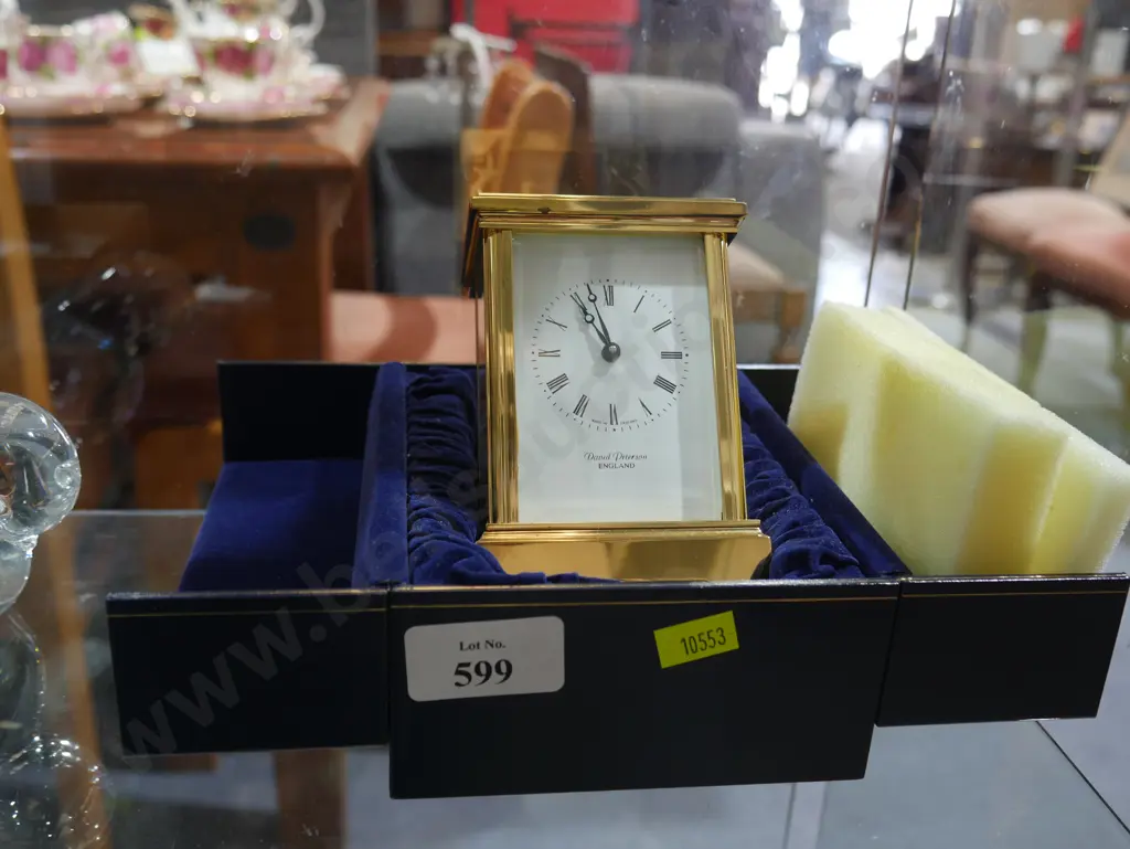 David Peterson England carriage clock Image 1++