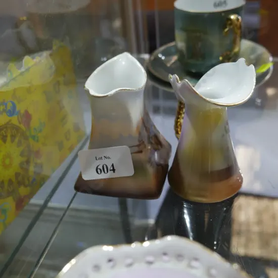 2 Royal Bayreuth jugs