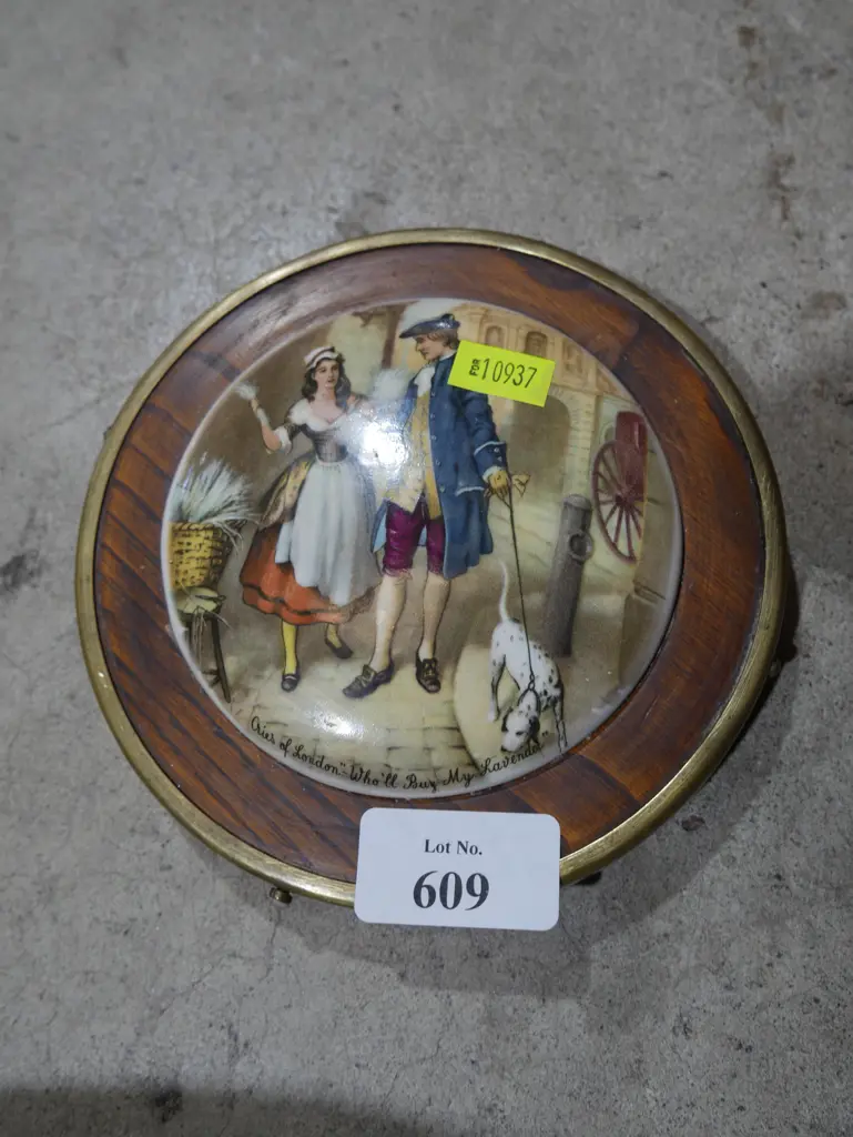 Cries of London framed pot lid Image 1++