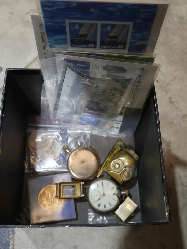 Stamps , coins, pocket watches etc Image 1++
