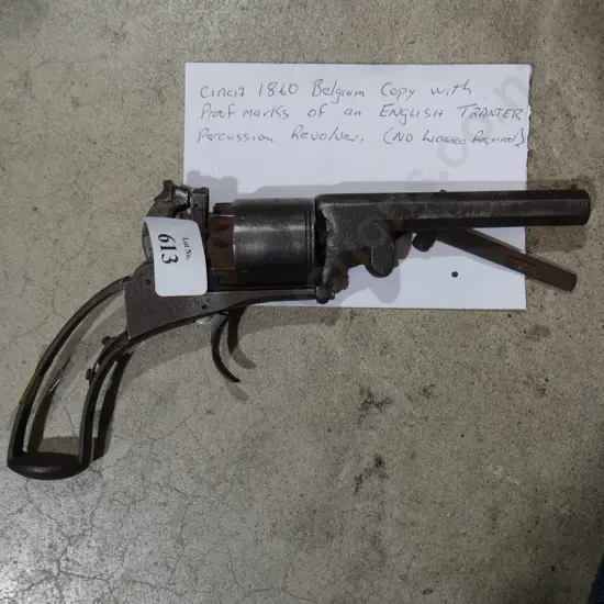 English percussion revolver