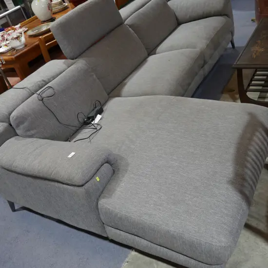 Electric l-shaped sofa