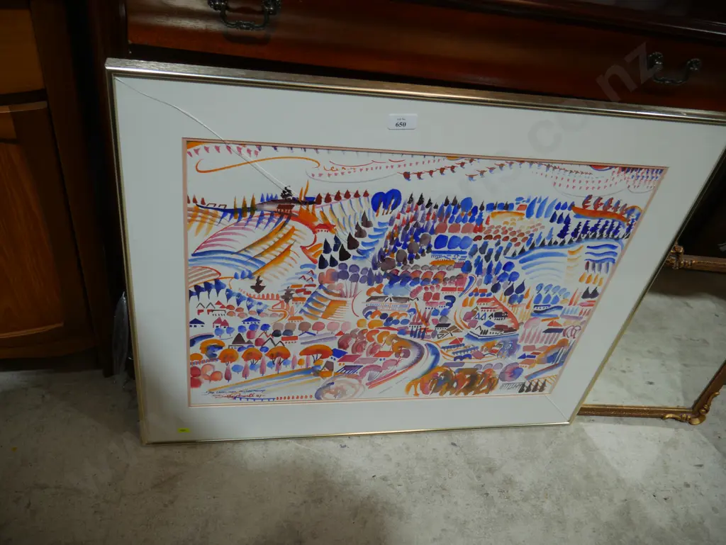 Sally Powell the Larks over Hillsborough artwork Image 1++