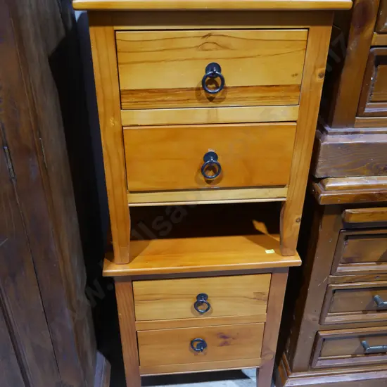 Pair of bedside drawers