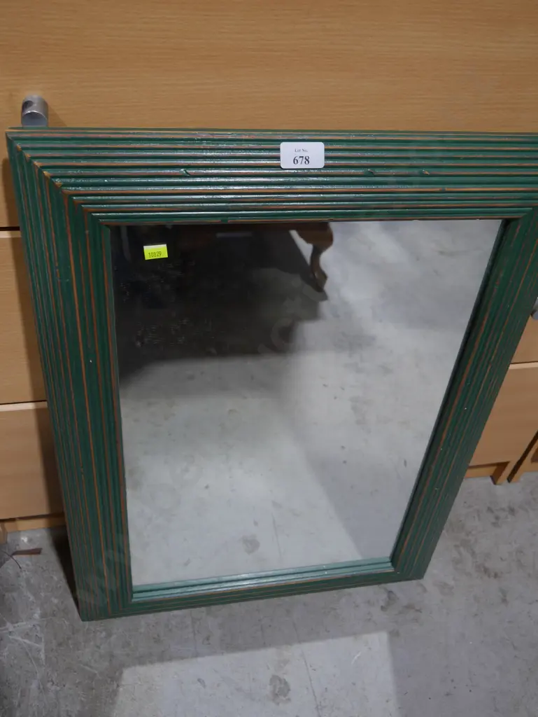 Green frame mirror Image 1++