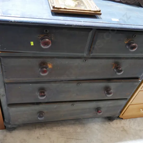 Antique 5 drawer chest