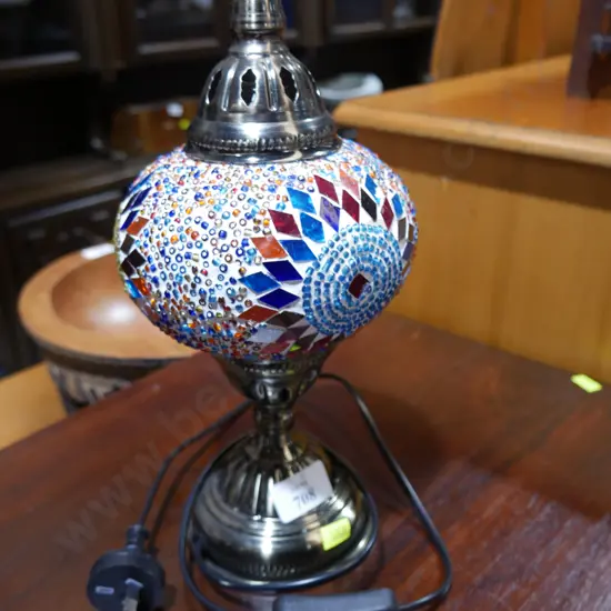 Mosaic table lamp