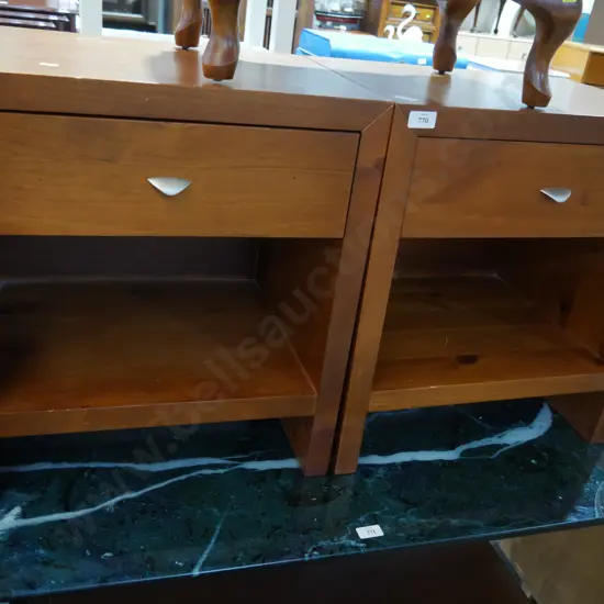 Pair of bedside drawers