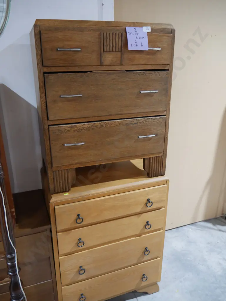2 sets of drawers Image 1++