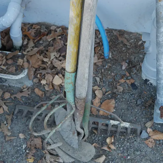 Assorted garden tools