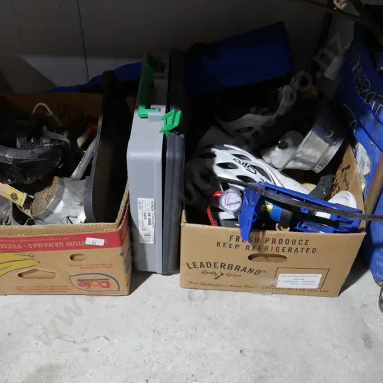 Helmets, snow chains, other sundries