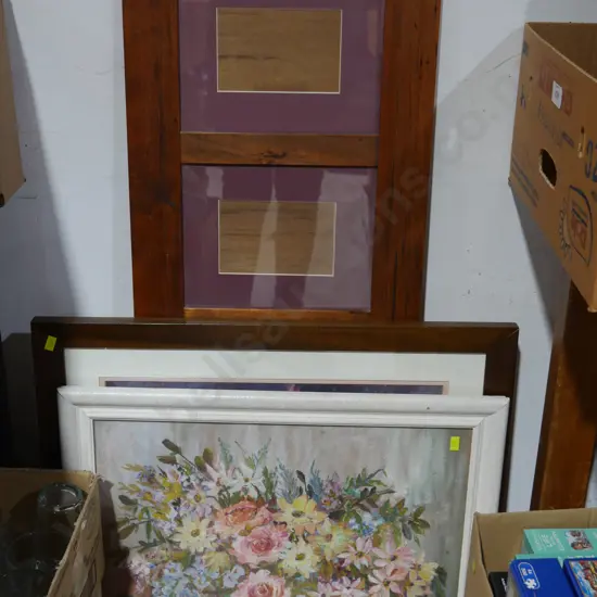 Framed art & picture frame