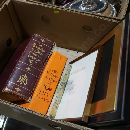 Books, framed artworks etc