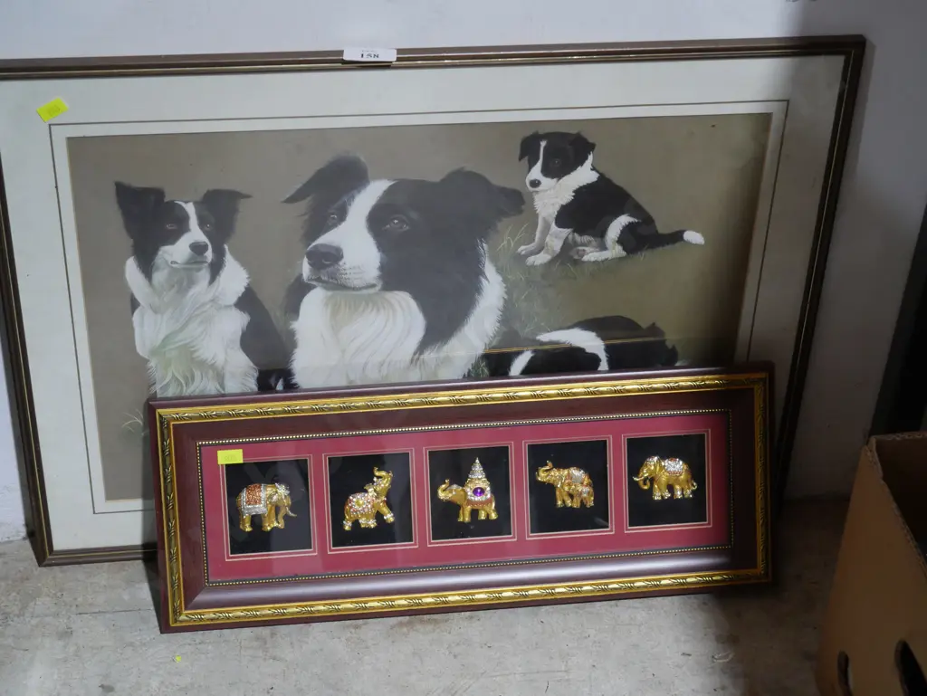 2 framed artworks Image 1++