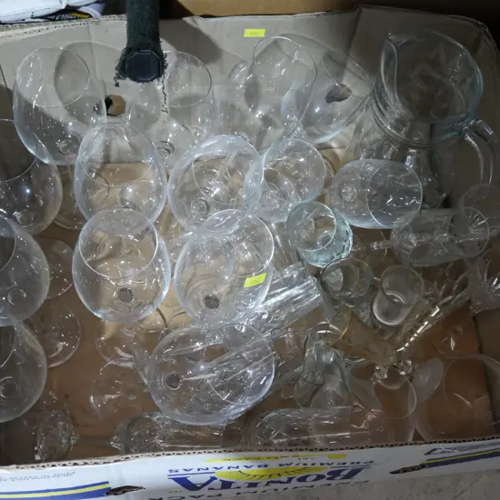 Stemmed Glassware etc