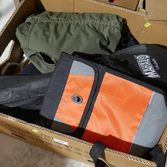 Ukulele, sports gear etc