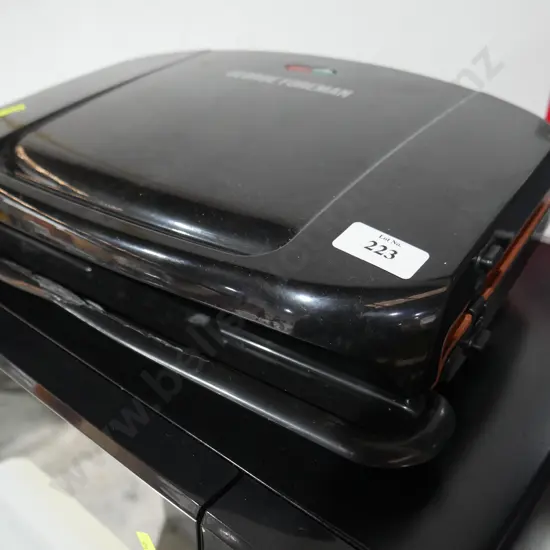 George Foreman sandwich press