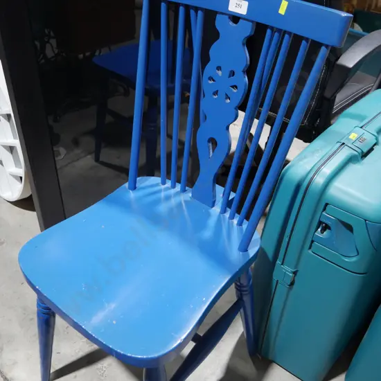 Blue chair