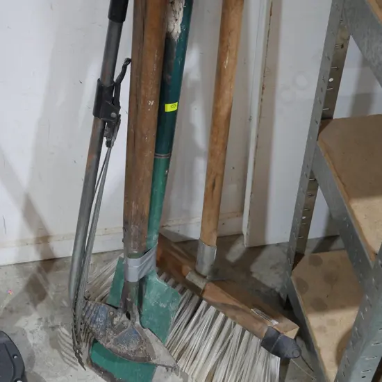 Assorted garden tools