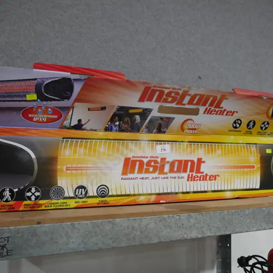 Sunshine blade instant heater
