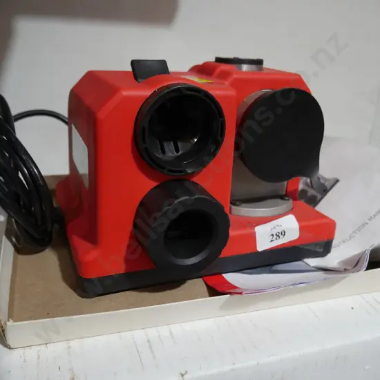 Electric drill bit sharpener