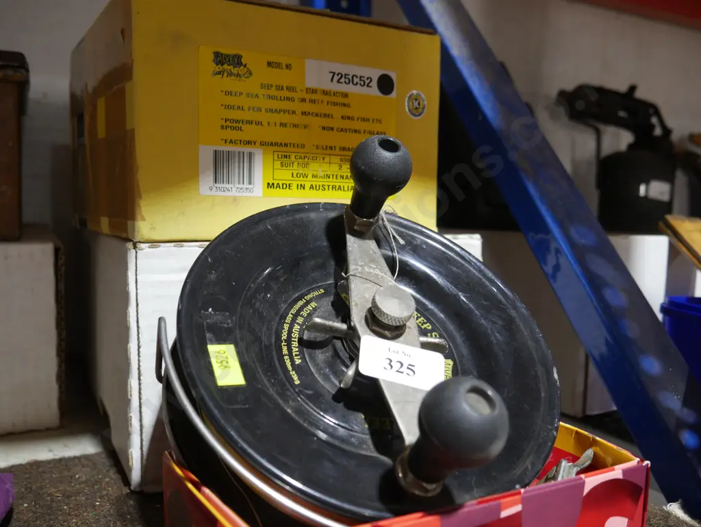 Alvey fishing reel large Image 1++