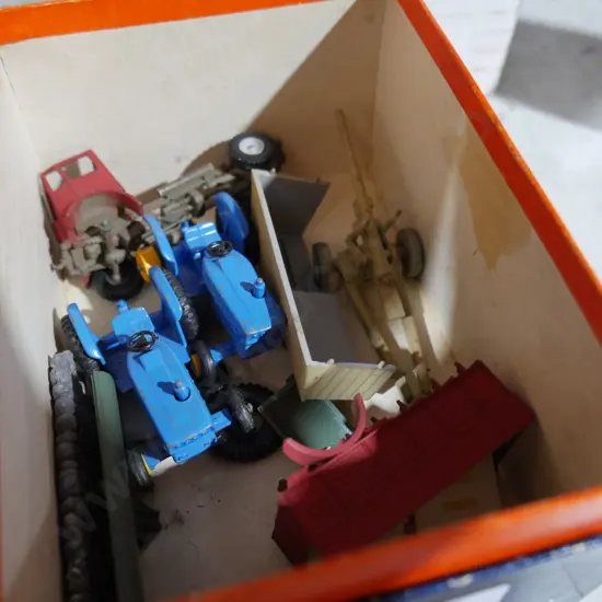 Matchbox tractors trailers