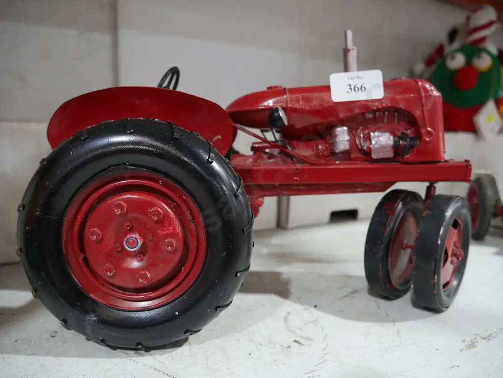 Red tractor Image 1++