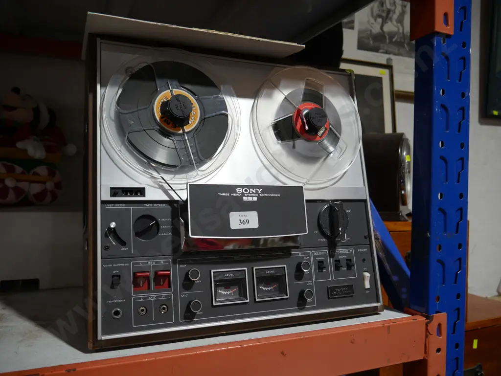 Sony  three head tape recorder Image 1++