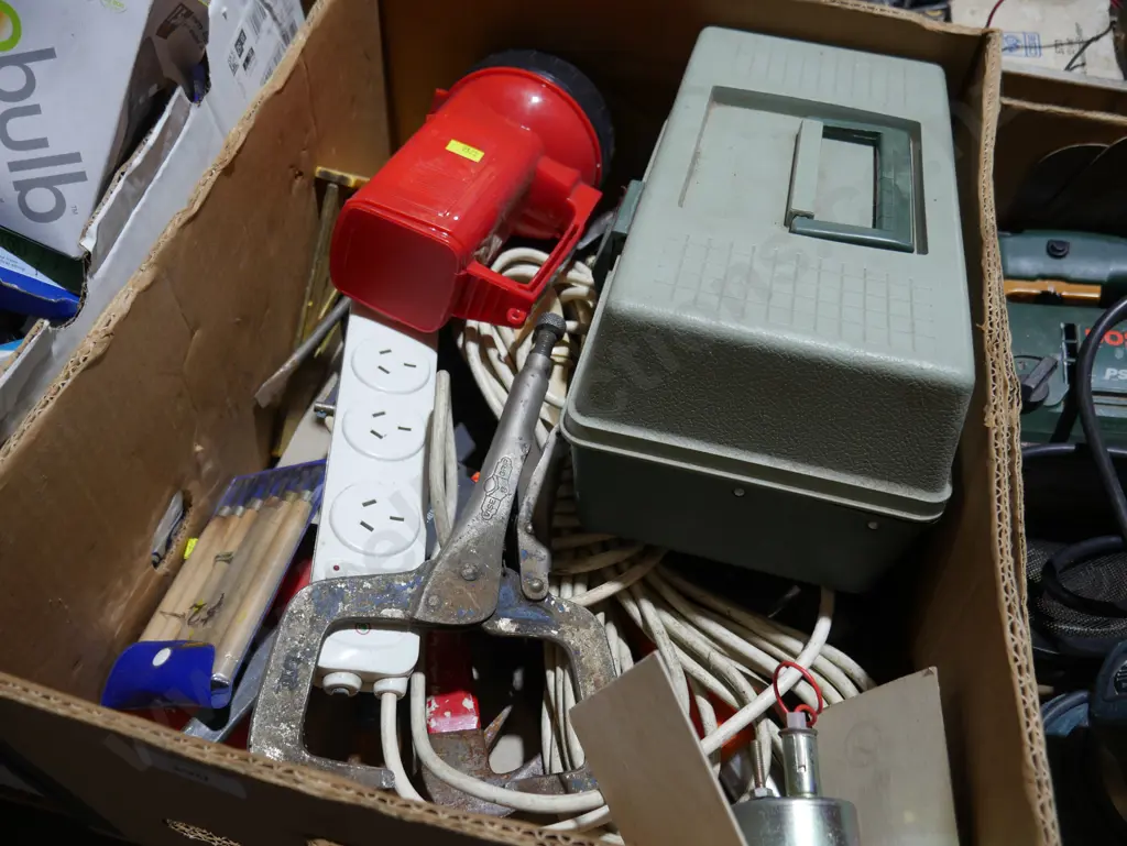 Fishing box, torch etc Image 1++