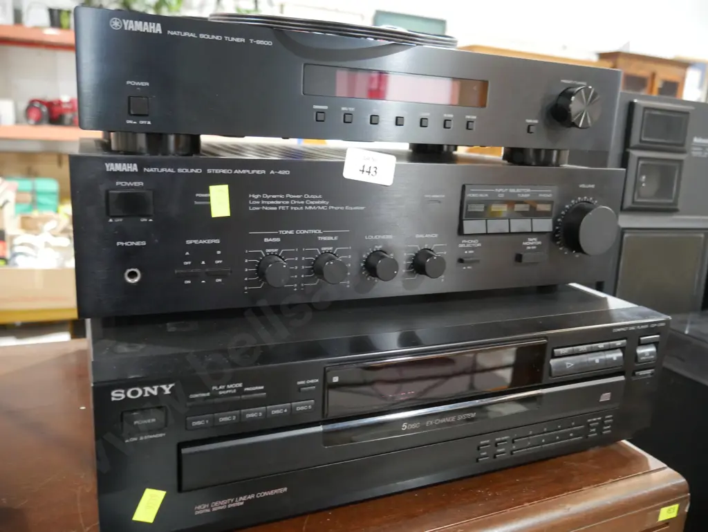 Turner , amplifier , cd player Image 1++