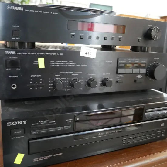 Turner , amplifier , cd player