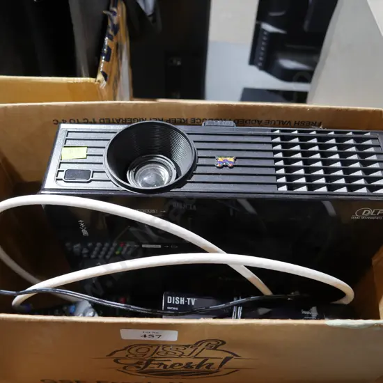 Projector Freeview box