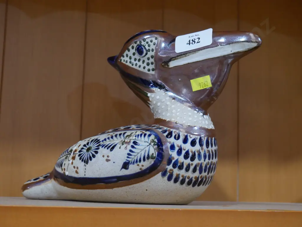 Mexican pottery pelican Image 1++