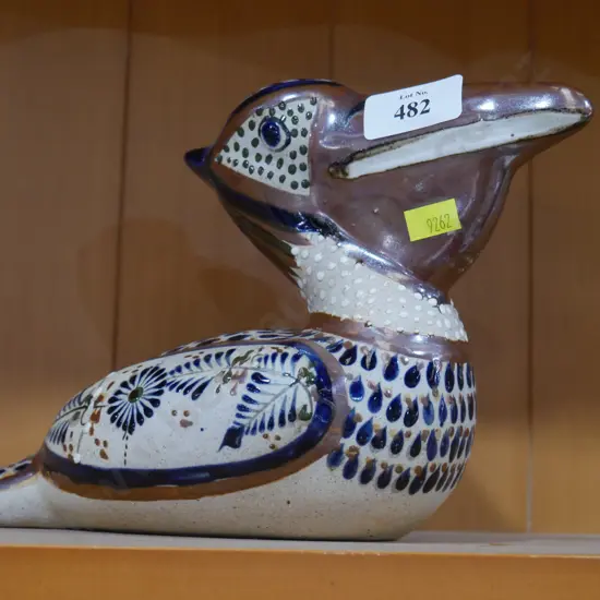 Mexican pottery pelican