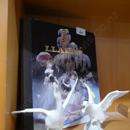 Lladro book, 2 geese