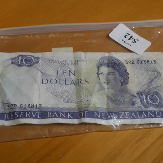$10 NZ note