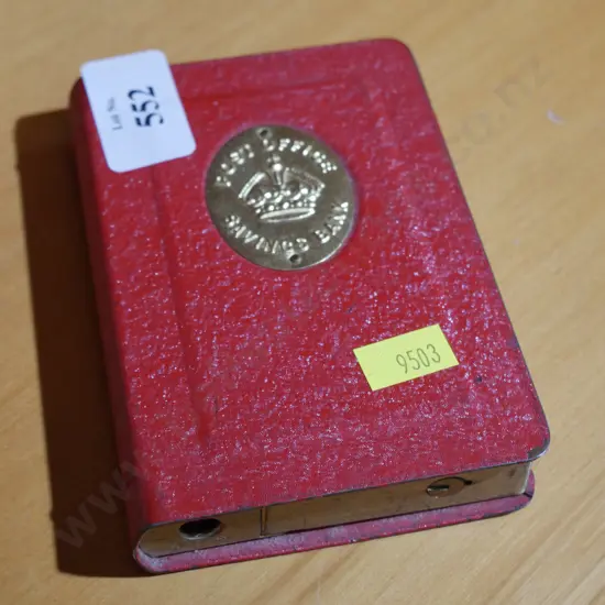Post office savings money box