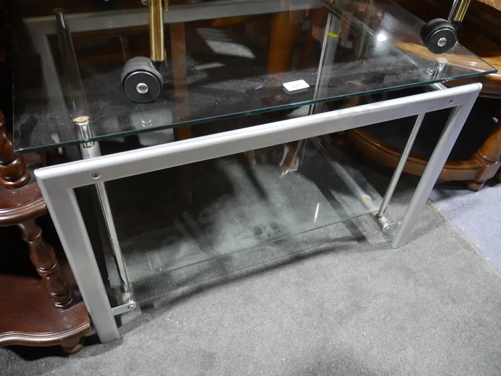 Glass top coffee table Image 1++