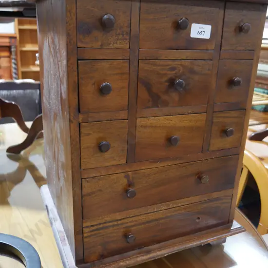 Set of hobby drawers