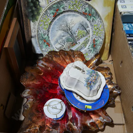 China, serving plates etc